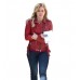 Younger Hilary Duff (Kelsey Peters) Red Leather Jacket